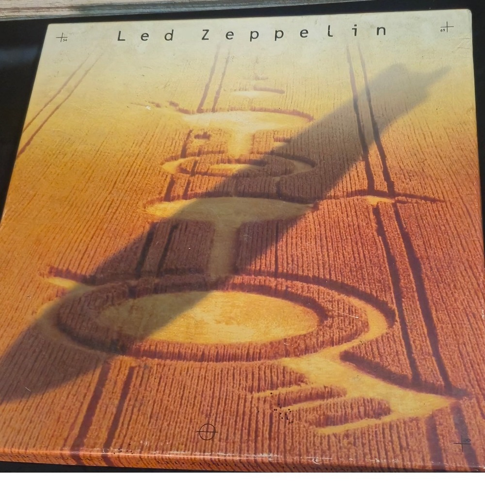 Led Zeppelin 4-CD Box Set Replacement Case and Booklet 1990 Atlantic 82144-2